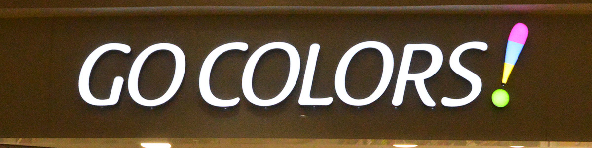 Go Colors store photos in mall