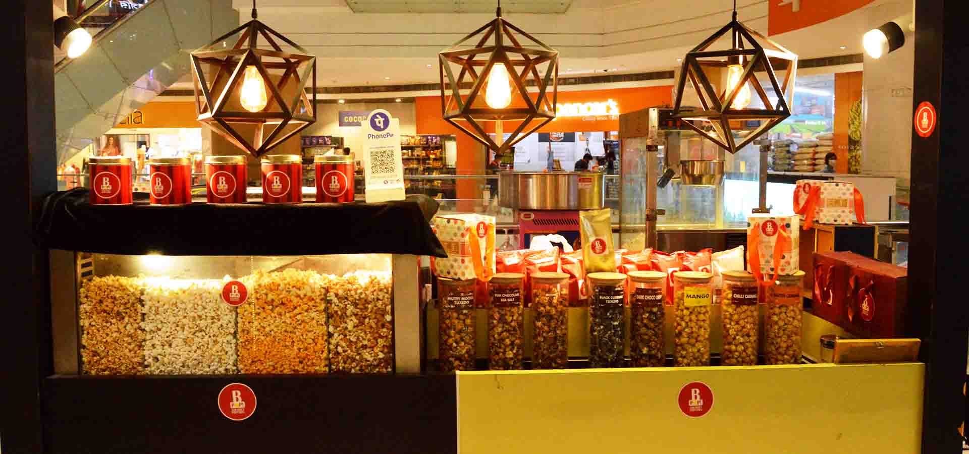 Batcaves Gourmet Popcorn store photos in mall