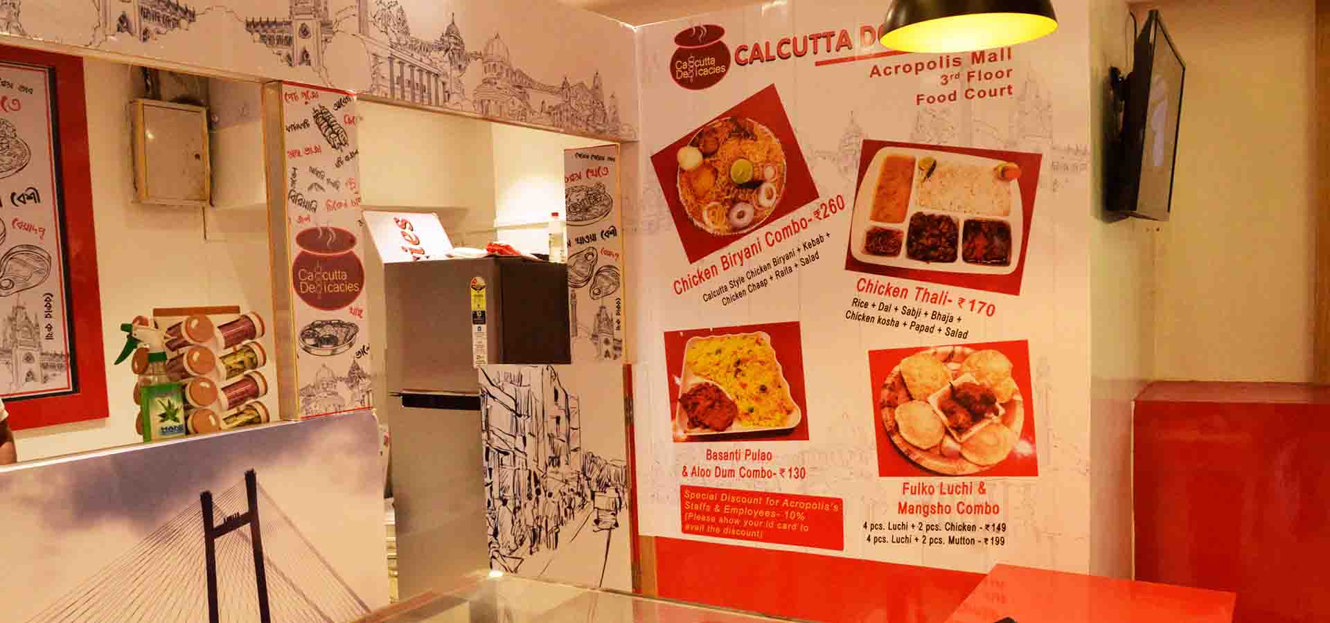 Calcutta Delicacies store photos in mall