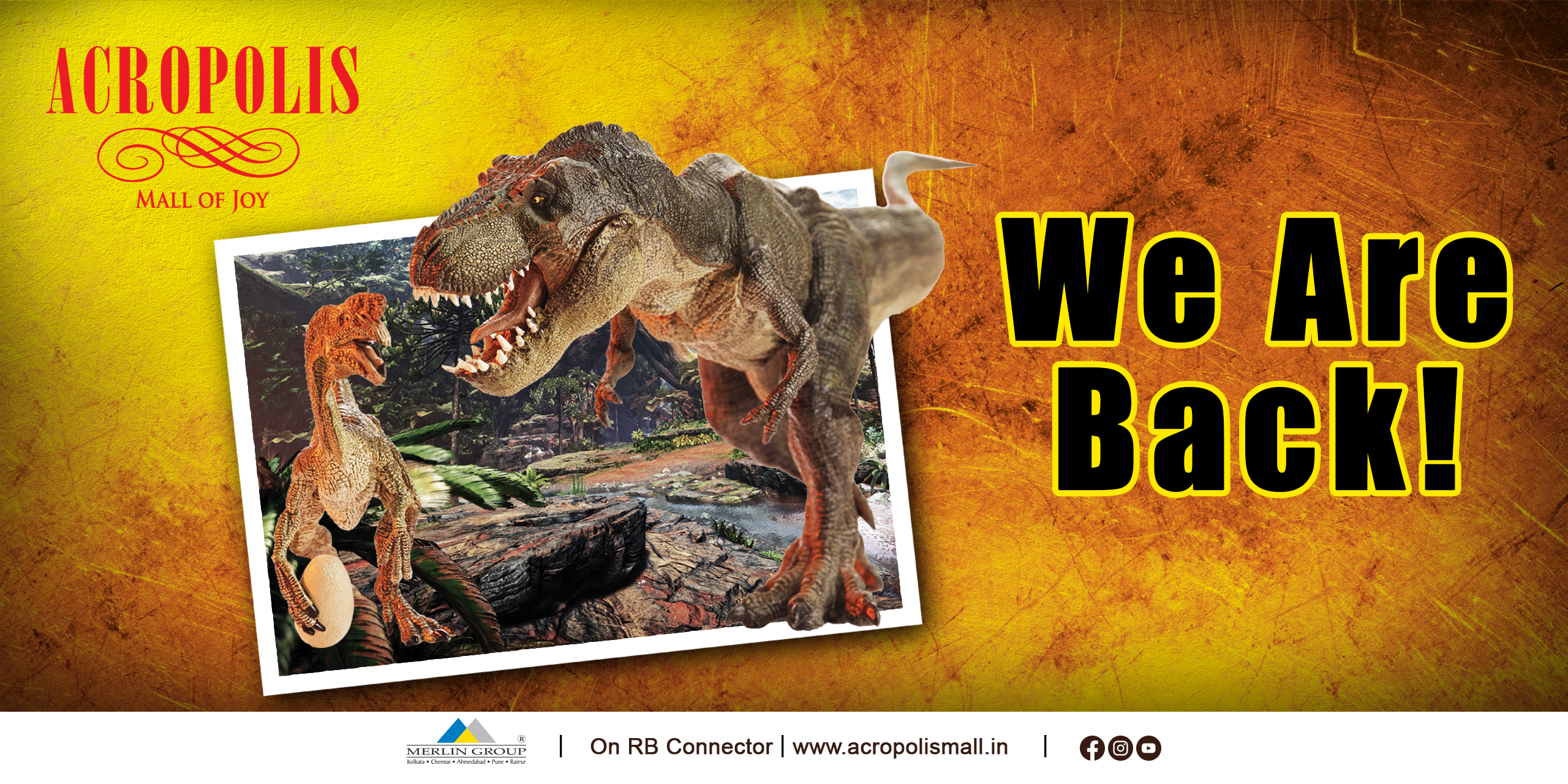 The mesmerizing Winter Dino show is back at Acropolis mall after 4 years