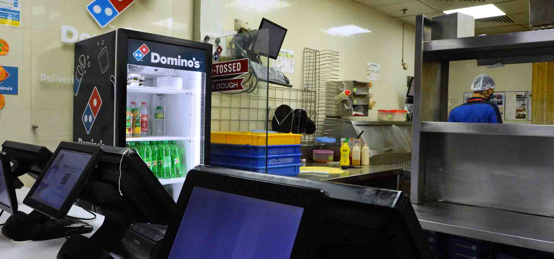 Dominos store photos in mall