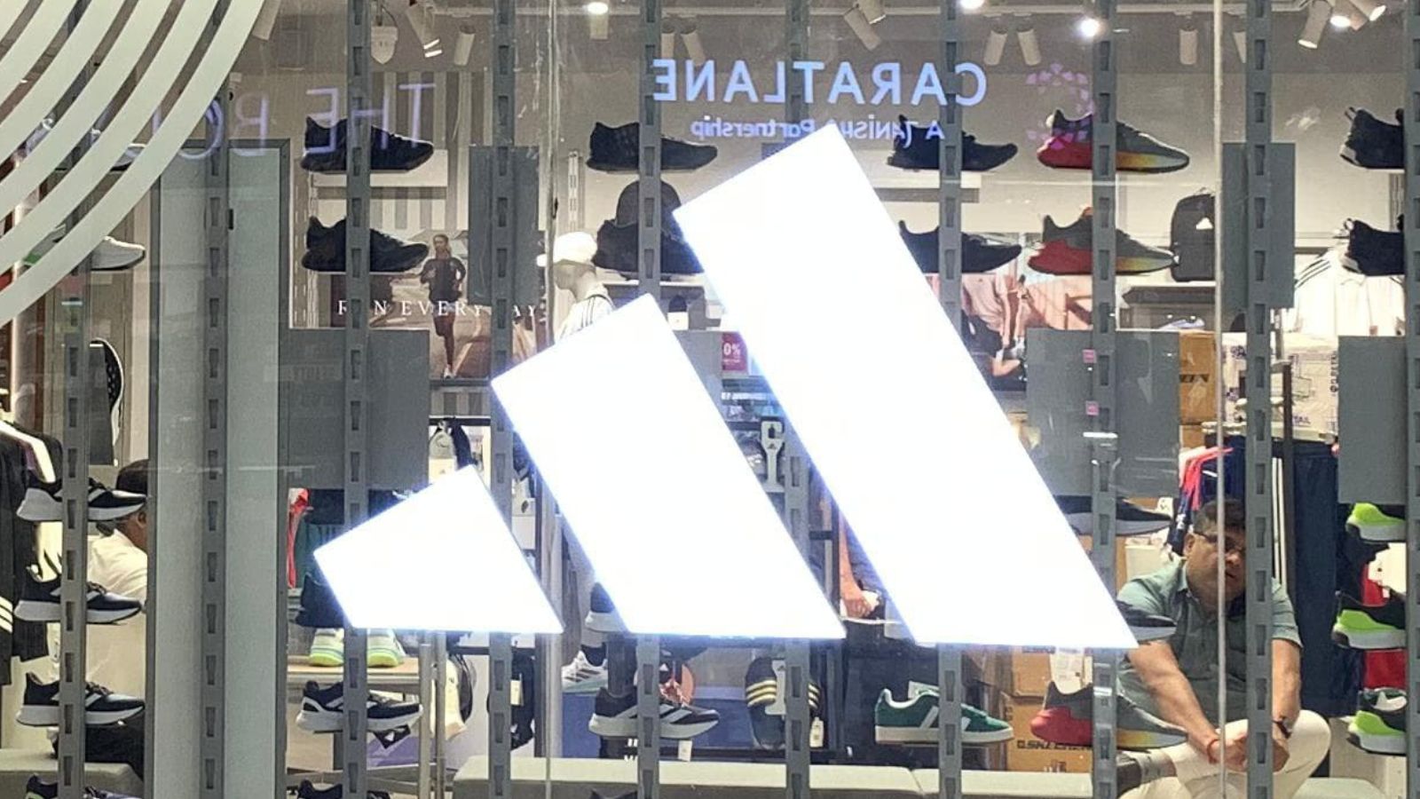 Adidas store photos in mall